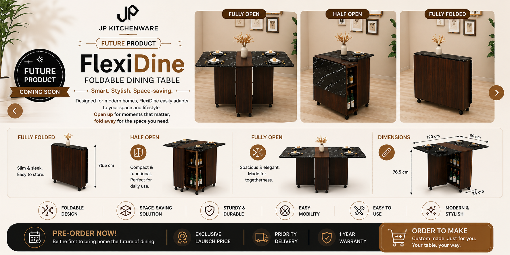 foldable table